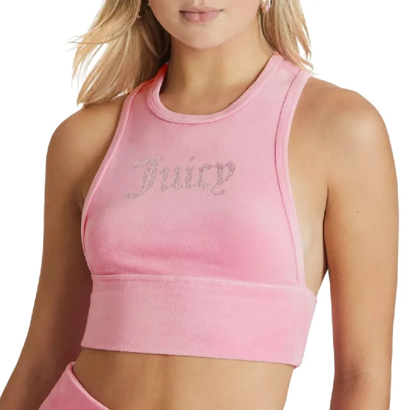 CroptopprideJUICY COUTURE - Cropped Velour Tank Top