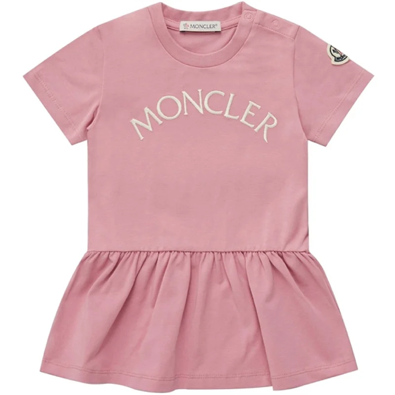 Satin DressMoncler Dress Light Pink