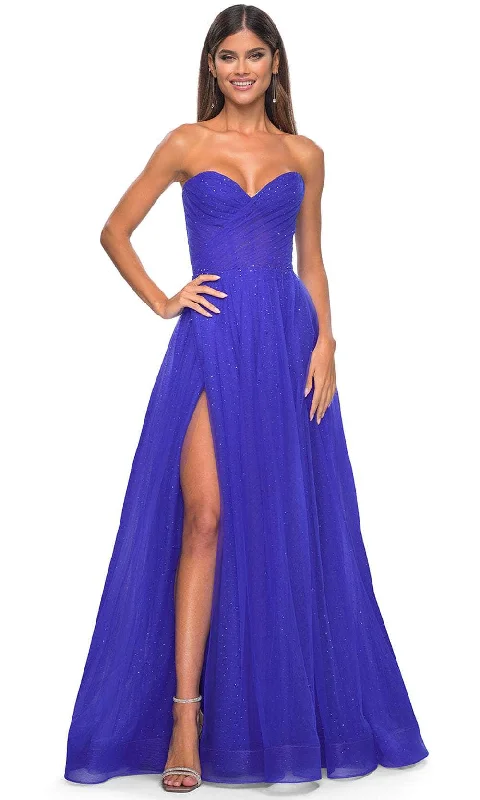 TightharmonyLa Femme 31997 - Sweetheart Corset Prom Dress