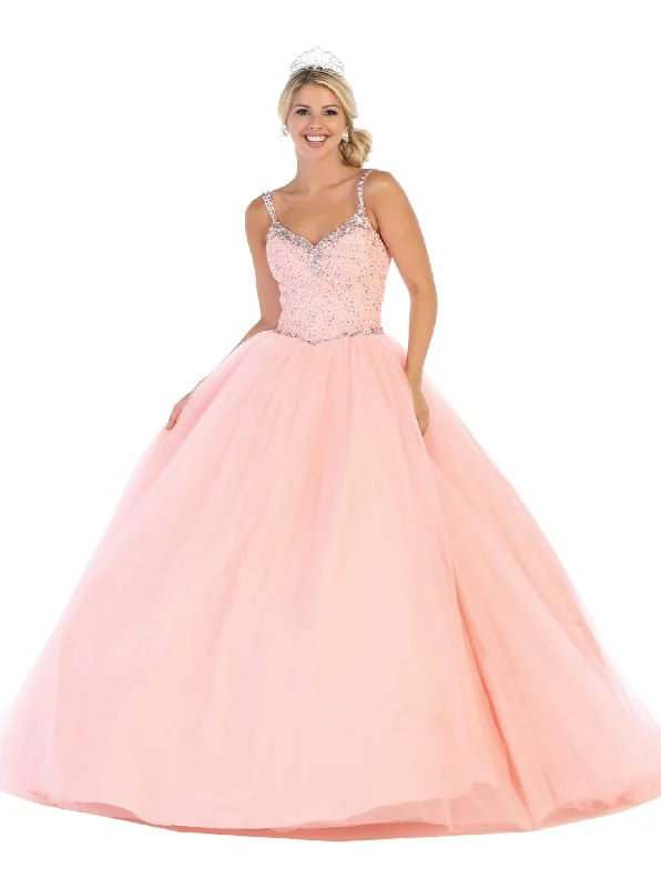 TightstitchMay Queen - LK106 Sleeveless Embellished Ballgown