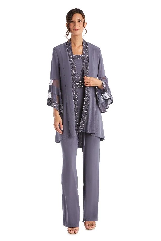 TightlinkR&M Richards 7241 Formal Duster Jacket Pant Set