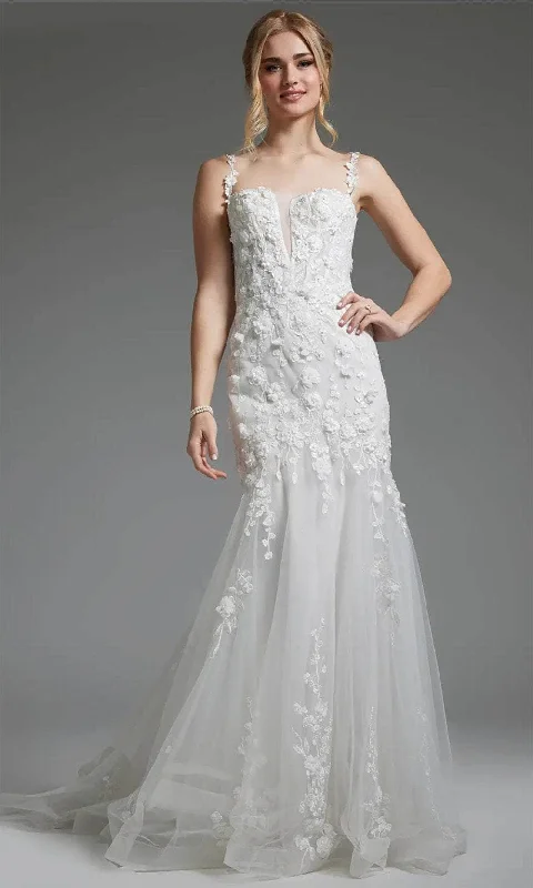 TightcontrolJovani JB38479 - Applique Trumpet Bridal Gown