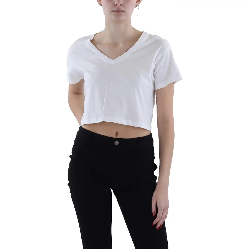 CroptopprintATM Womens Cropped Lightweight Pullover Top