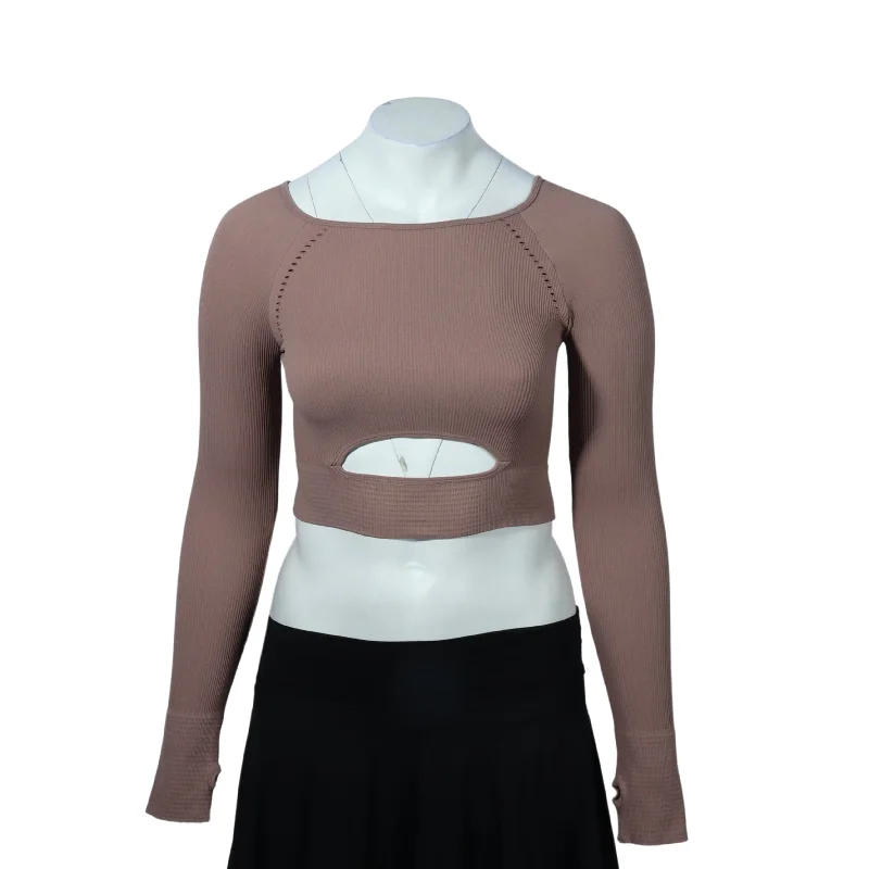 CroptopcultureDINSEN - Ribbed crop top