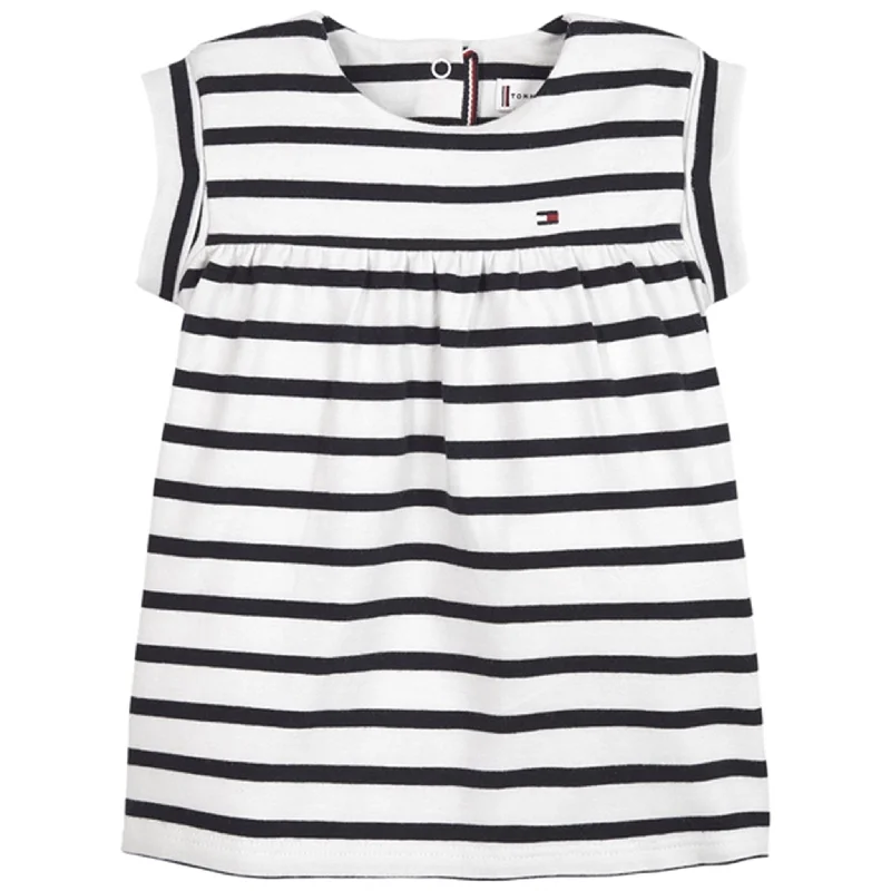 Mini DressTommy Hilfiger Baby Striped Dress Desert Sky Stripe