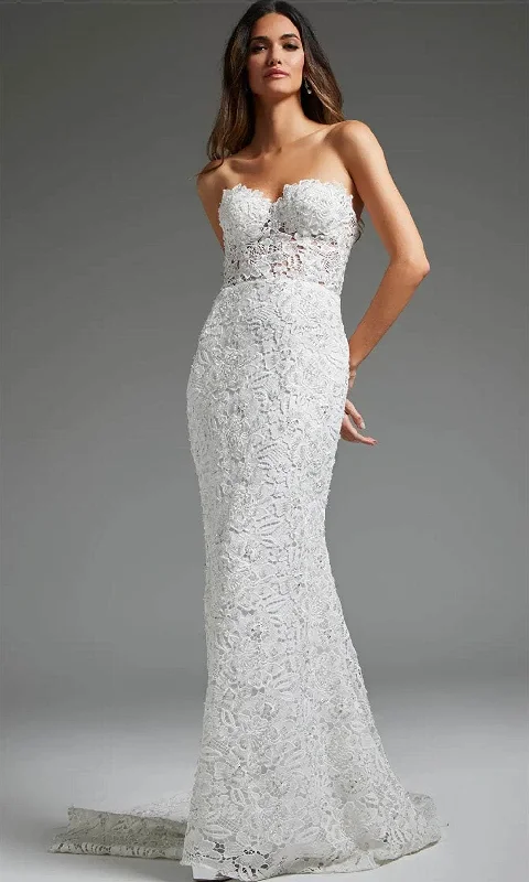 TightenJovani JB39733 - Lace Mermaid Bridal Gown