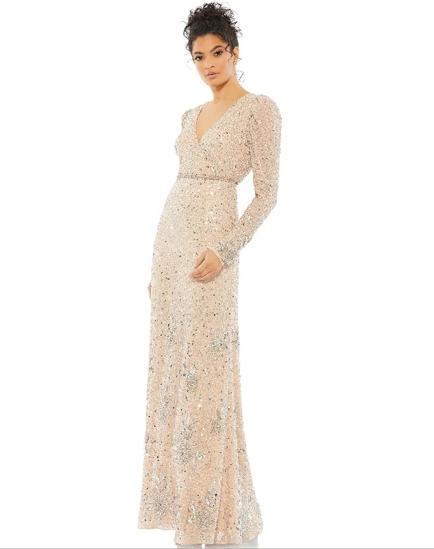 TightfocusMac Duggal 10769 Formal Long Sleeve Evening Dress