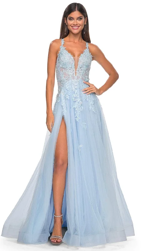 TightvictoryLa Femme 32438 - Embellished A-Line Prom Gown