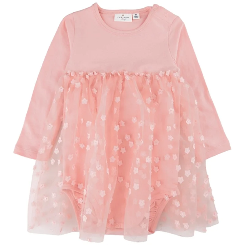 T-shirt DressTHE NEW Siblings Peach Beige Gracie Aria Dress