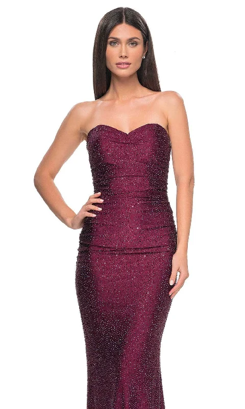 TightcornerLa Femme 31945 - Rhinestone Studded Prom Dress