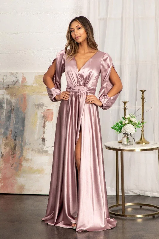 TightseamLong Sleeve Mother of the Bride Formal Dress