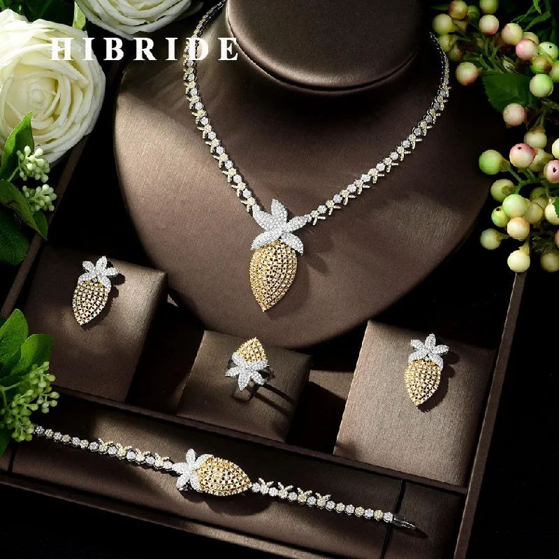 Classic Necklace Earring Jewelry Set