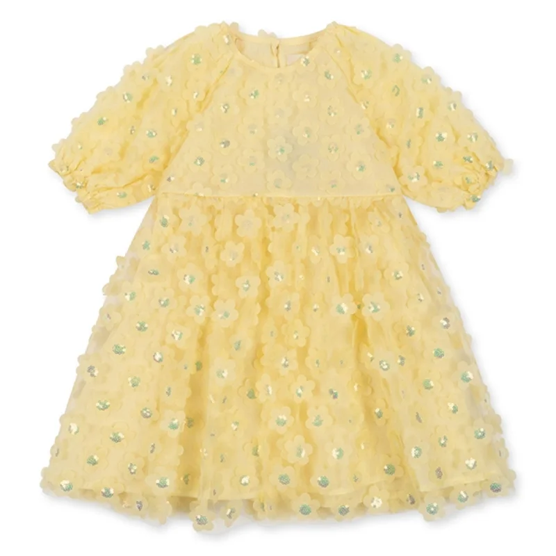 Geometric DressKonges Sløjd Fairy Butter Flower Sally Dress