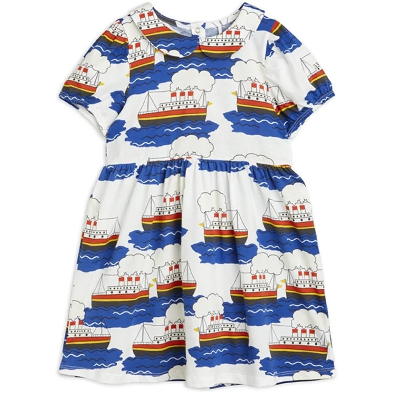 Wind DressMini Rodini Ferry AOP Dress Multi