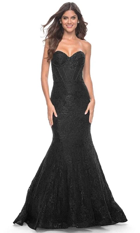 TightsealLa Femme 32249 - Lace Mermaid Prom Dress