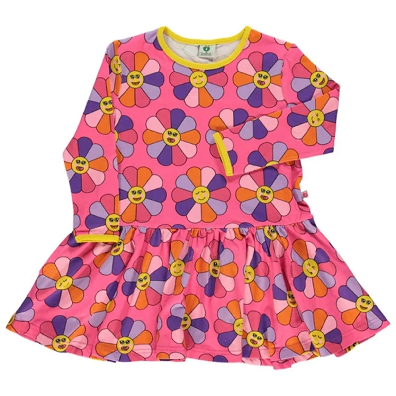 Utility DressSmåfolk Pink Flower Dress