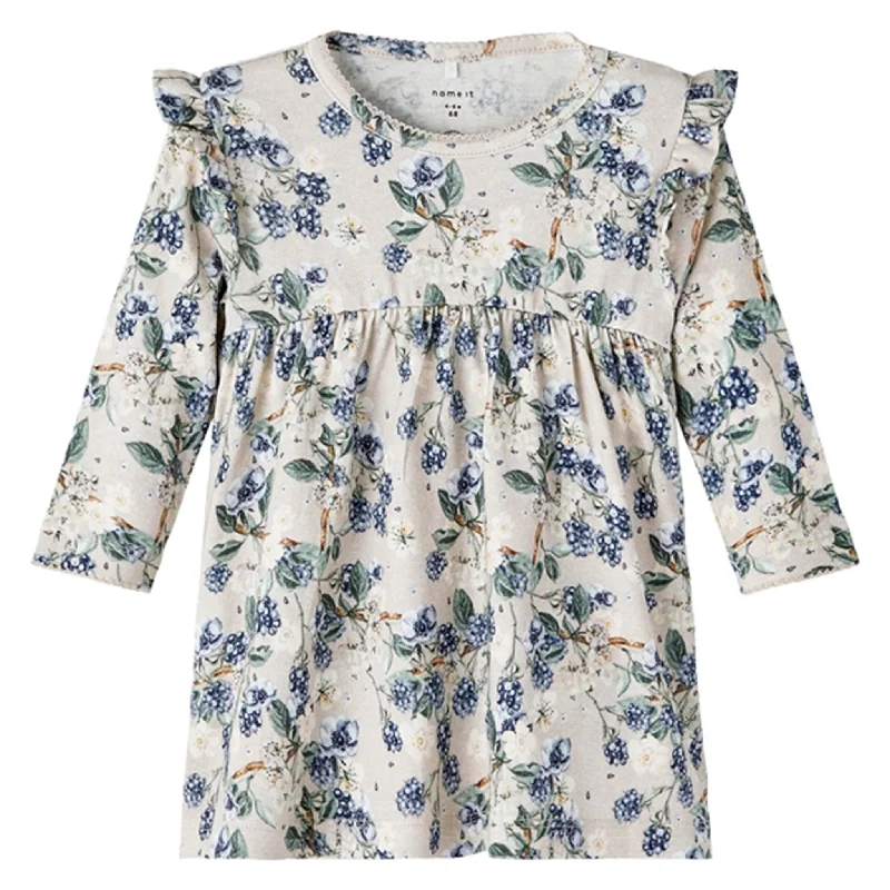 Short-sleeve DressName it Peyote Melange Dafnes Dress