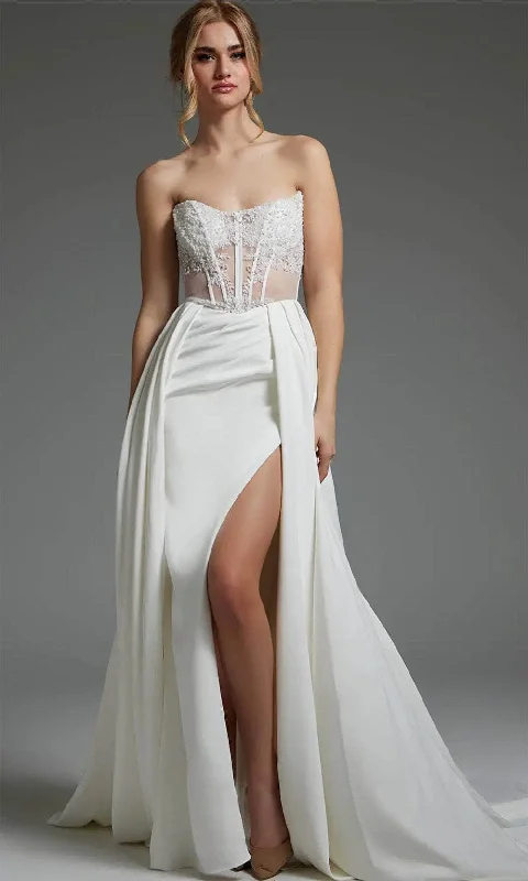 TightensembleJovani JB37128 - Illusion Corset Bridal Gown