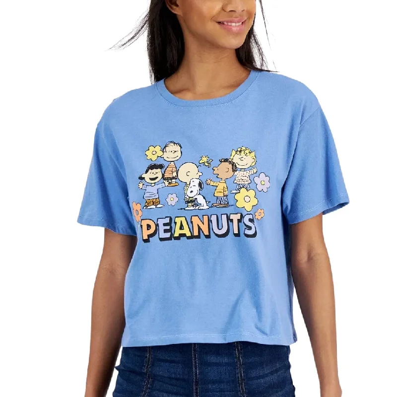 CroptopsmartLOVE TRIBE - Cropped Peanuts-Graphic T-Shirt