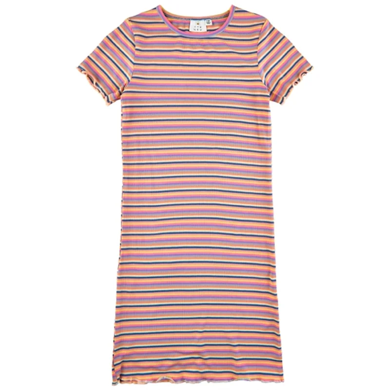 Evening DressTHE NEW Multi Stripe Gola Rib Dress