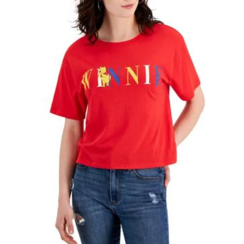 CroptopchicDISNEY - Winnie the Pooh Cropped Graphic T-Shirt