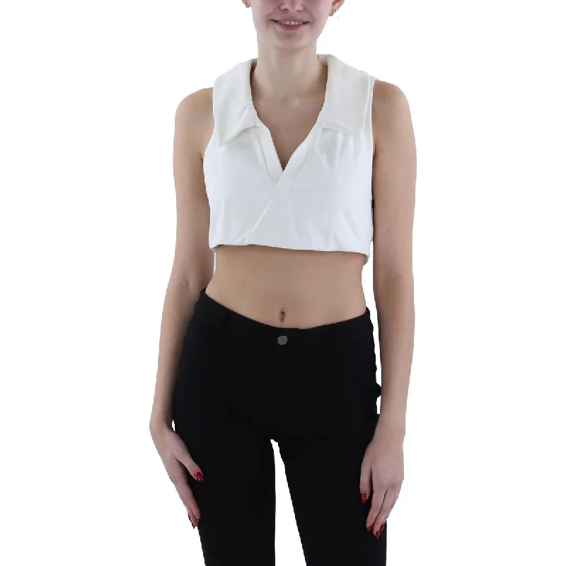 CroptopchicWe Wore What Womens Polo Bra Cropped