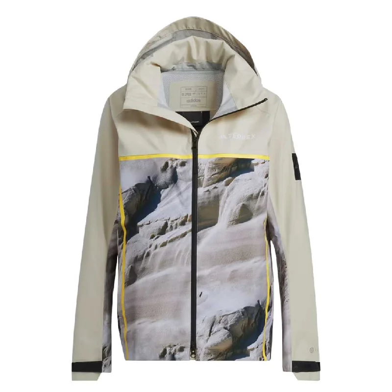 Hemp Jacketsadidas - Women's Terrex National Geographic Rain.Rdy Jacket (IC1992)