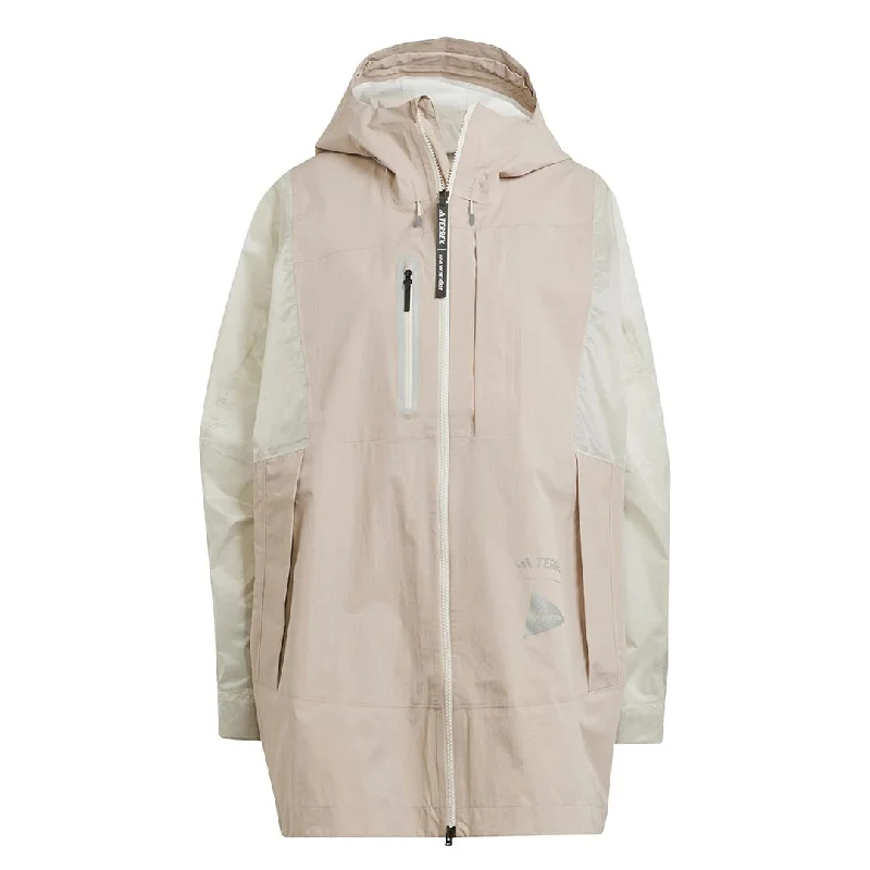 Hooded Jacketsadidas - Women's Terrex x And Wander Xploric RAIN.RDY Jacket (HR7144)