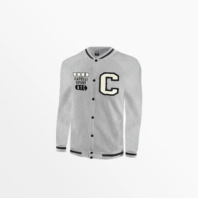 Running JacketsADULT FLEECE COLLEGIATE BOMBER JACKET