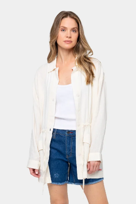 Branded JacketsBoheme Linen Coverup Jacket