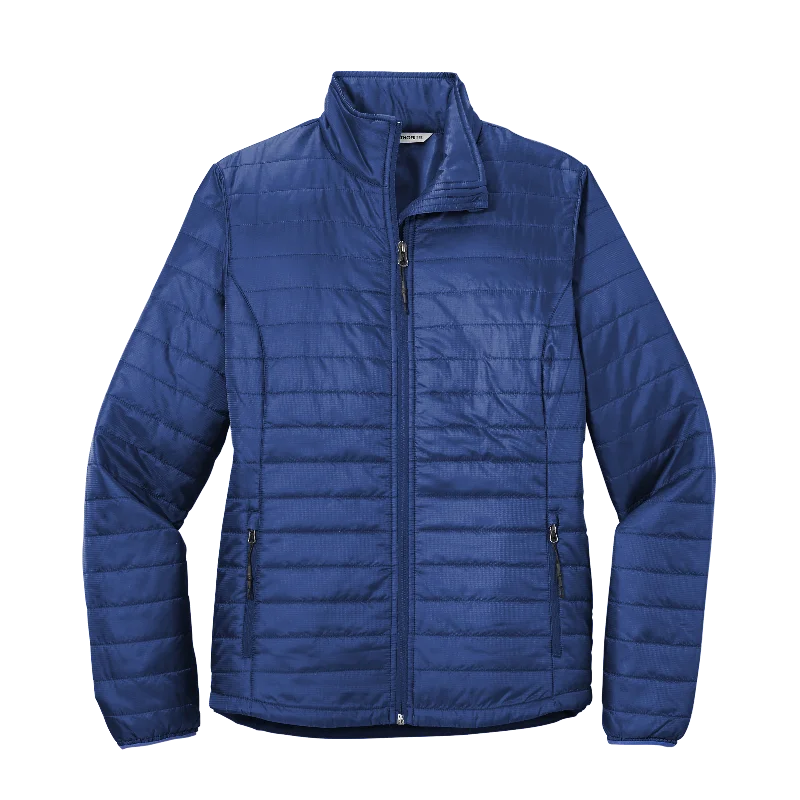 Wool JacketsD2060W Ladies Packable Puffy Jacket