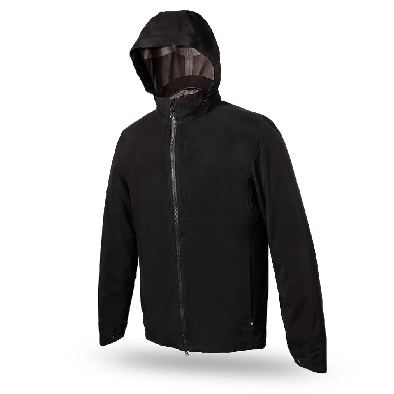 Hooded JacketsElements Jacket with Hood in Black