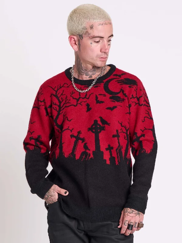 Cashmere Knit TopsMurder of Crows Sweater