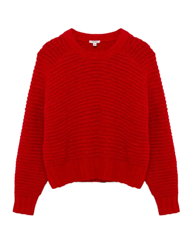 Skateboard Knit TopsPistola Women Adina Sweater Rouge