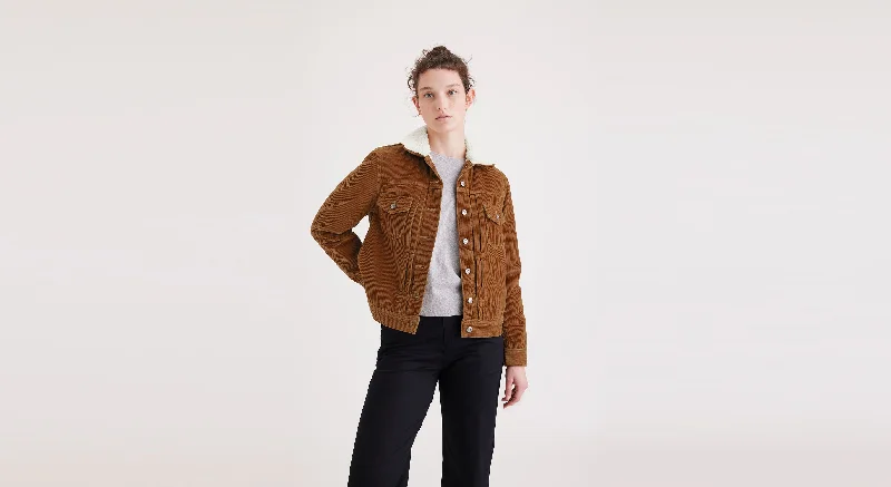 Ruffled JacketsWomen's Regular Fit Original Sherpa Trucker Jacket