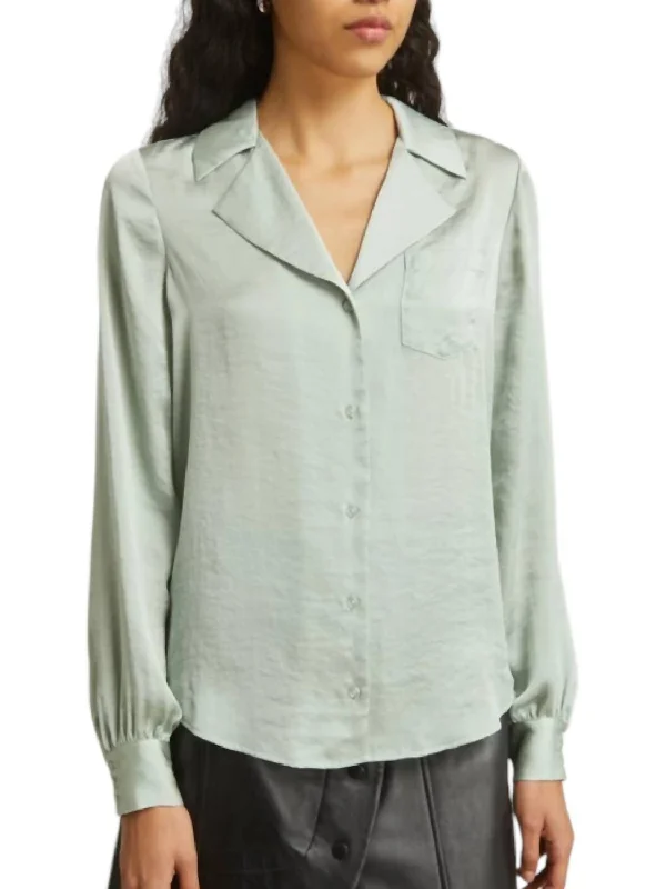 Plush ShirtsCapriana Shirt In Dusty Sage