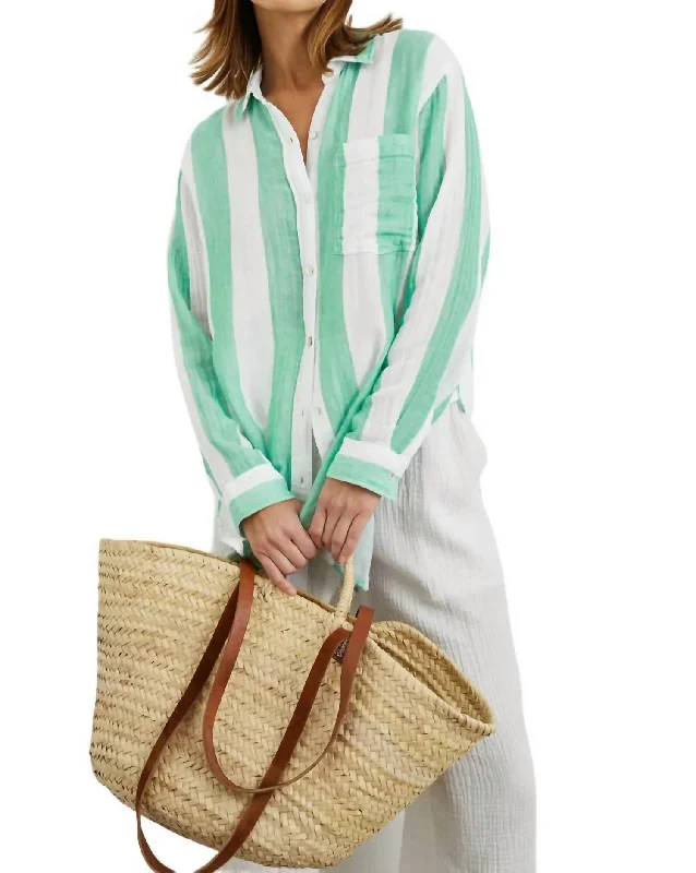 Fishing ShirtsJaylin Shirt In Jade Stripe