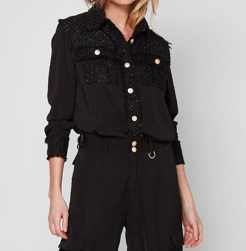 Formal ShirtsSofia Shirt In Black