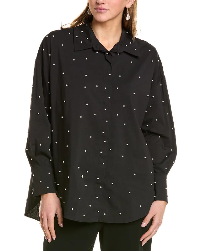 Metallic ShirtsTHEO The Label Echo Pearly Shirt