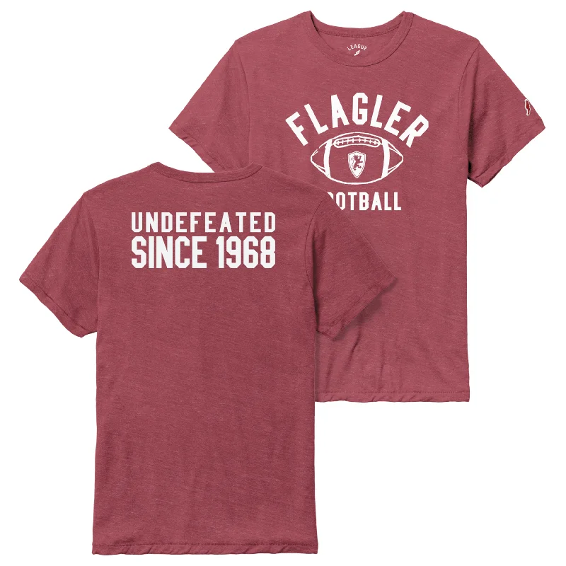 Running T-ShirtsCrimson Flagler Football Undefeated T-Shirt