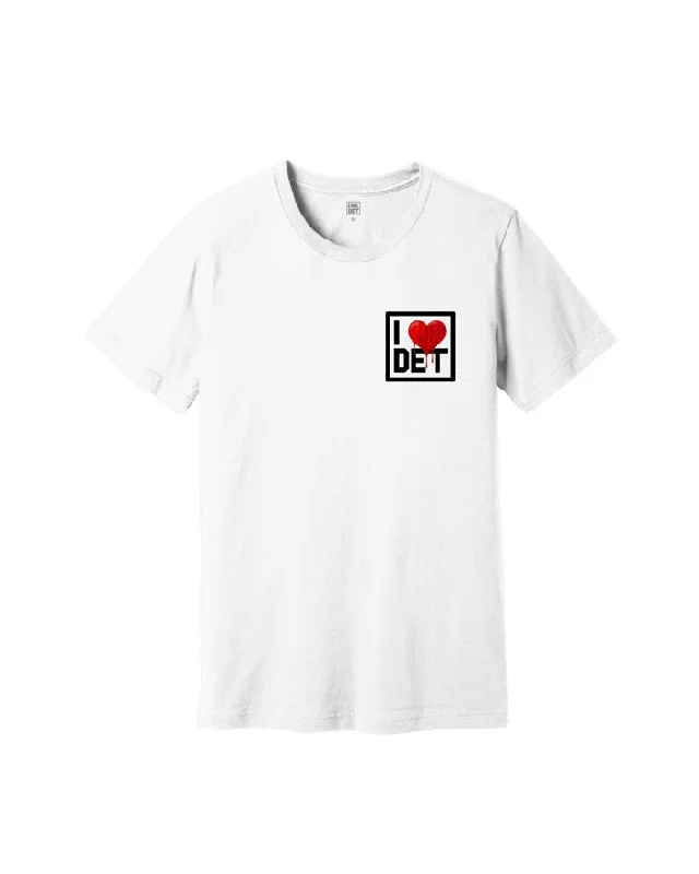 Thermal T-ShirtsInk Detroit I Love Detroit T-Shirt - White