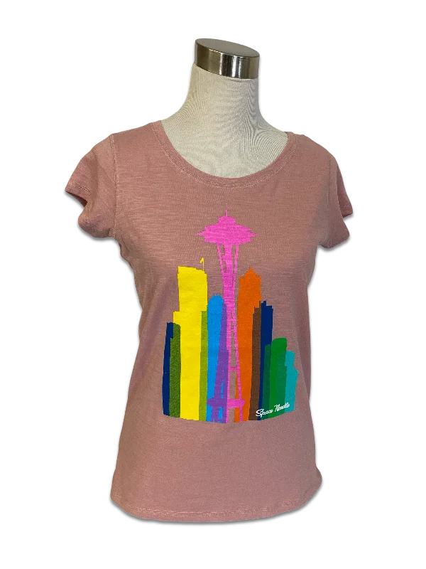 Zippered T-ShirtsTransparent Buildings Tee