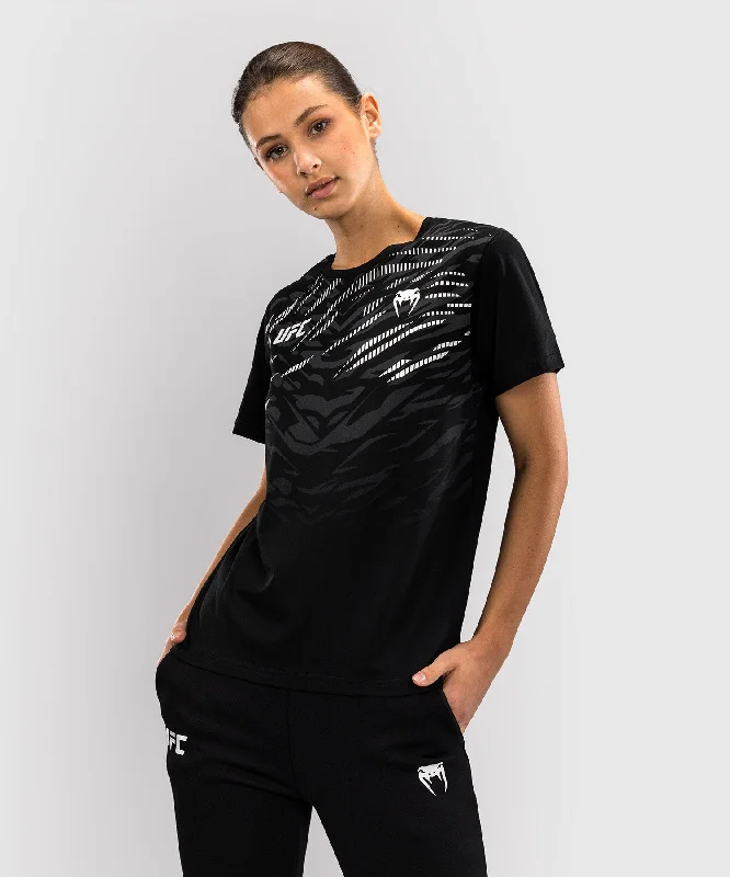 Polyester T-ShirtsUFC Fusion by Venum Replica Women’s Short Sleeve T-Shirt - Black