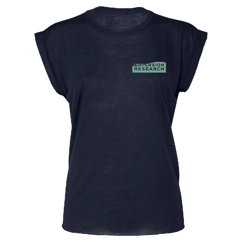 Designer T-ShirtsWomen's Cut Off Logo Shirt