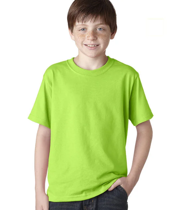 Wool Blend Sweatshirts29B - Jerzees Youth 5.6 oz. DRI-POWER® ACTIVE T-Shirt | Neon Green