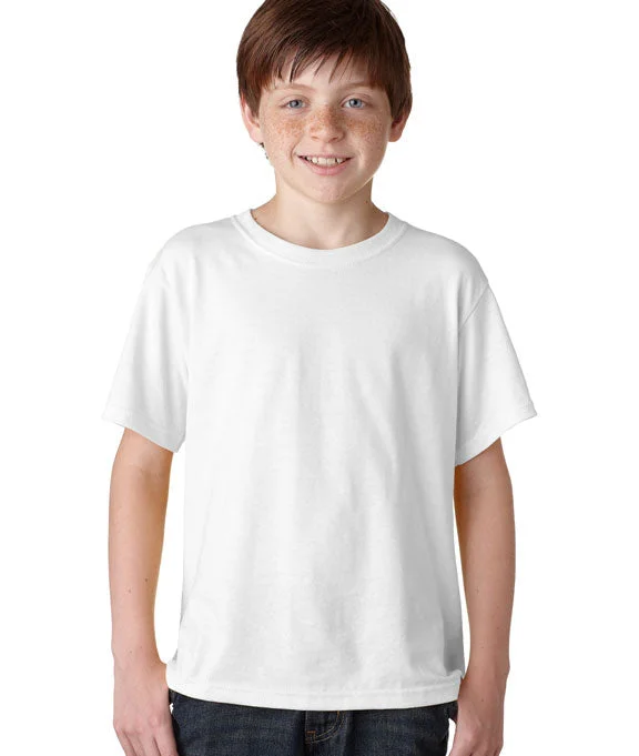 Wool Blend Sweatshirts29B - Jerzees Youth 5.6 oz. DRI-POWER® ACTIVE T-Shirt | White