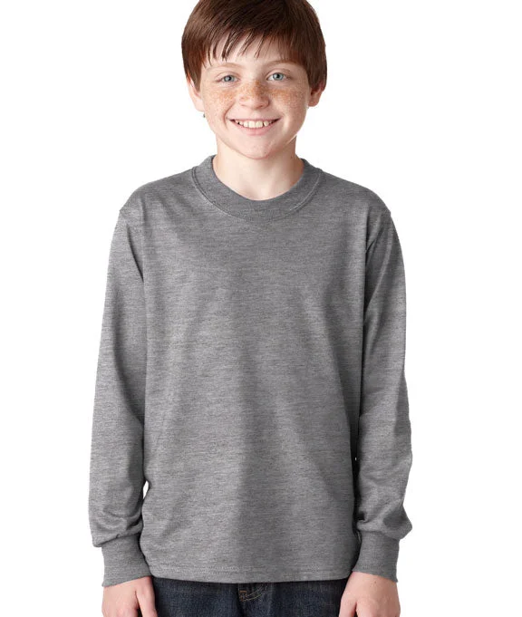 Button-Up Sweatshirts29BL - Jerzees Youth 5.6 oz. DRI-POWER® ACTIVE Long-Sleeve T-Shirt | Oxford