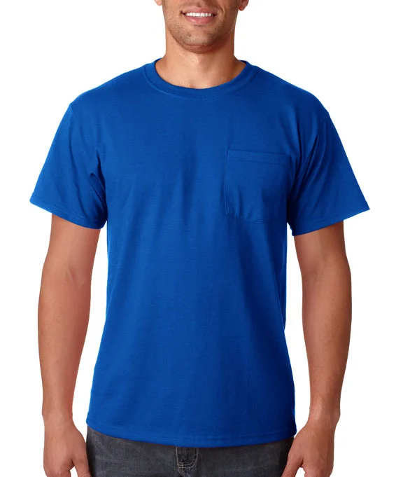 Layered Sweatshirts29MP - Jerzees Adult 5.6 oz. DRI-POWER® ACTIVE Pocket T-Shirt | Royal