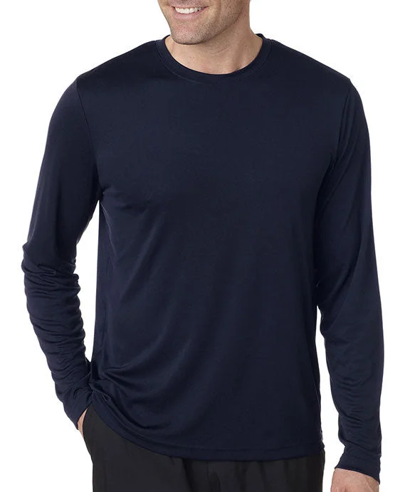 Cashmere Hoodies482L - Hanes Adult Cool DRI® with FreshIQ Long-Sleeve Performance T-Shirt | Navy