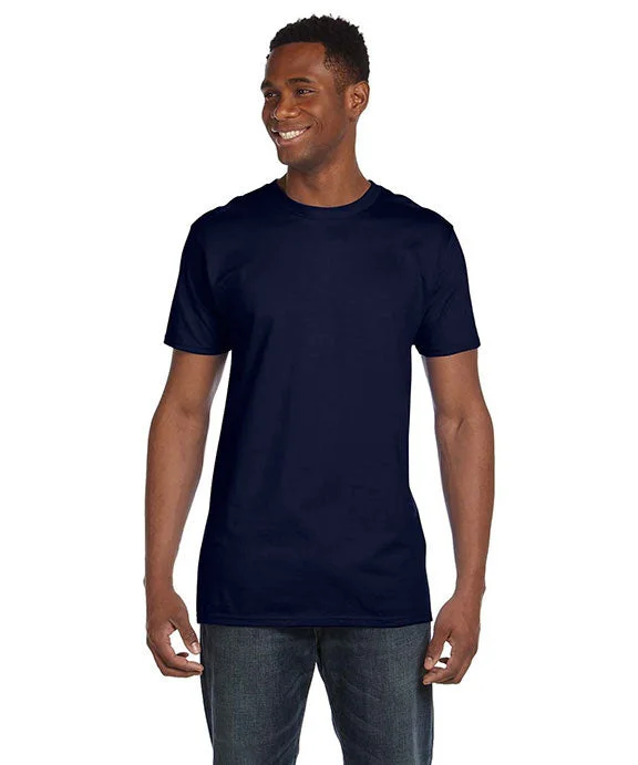 Linen Blend Sweatshirts498PT - Hanes Unisex Perfect-T PreTreat T-Shirt | Navy